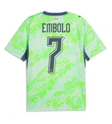 Schweiz Breel Embolo #7 Bortatröja VM 2026 Kortärmad